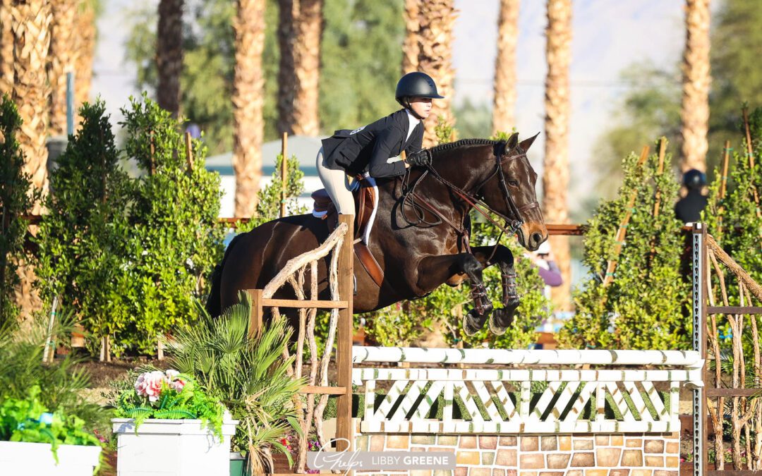 Gable Gering and H De Revel Dominate the ASPCA Maclay Medal at Desert Holiday II 