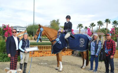 Julia Rossow and Crowd Pleaser Claim $5,000 USHJA National Hunter Derby – Open, Sponsored by Perfect Products