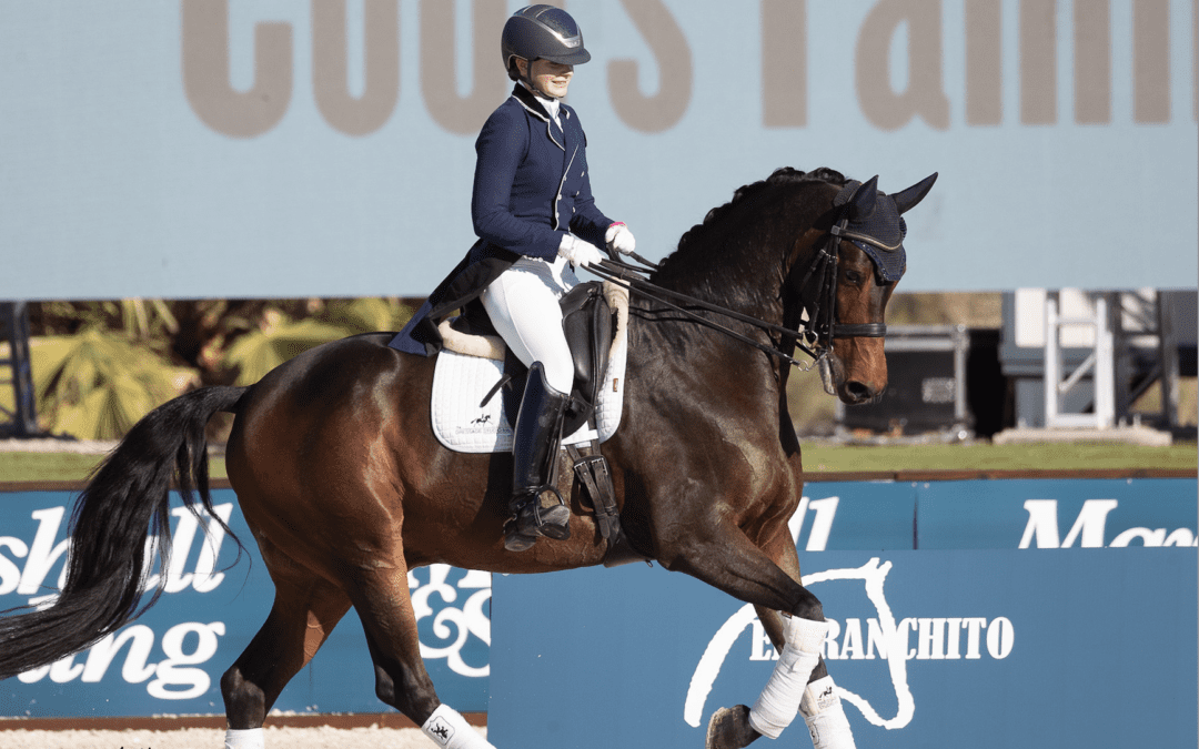 Claire Robinson Sails to U25 Victories To Conclude Desert Dressage II