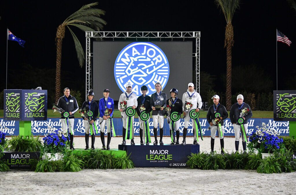 Team Helios Brings Home the Win to Conclude Major League Show Jumping