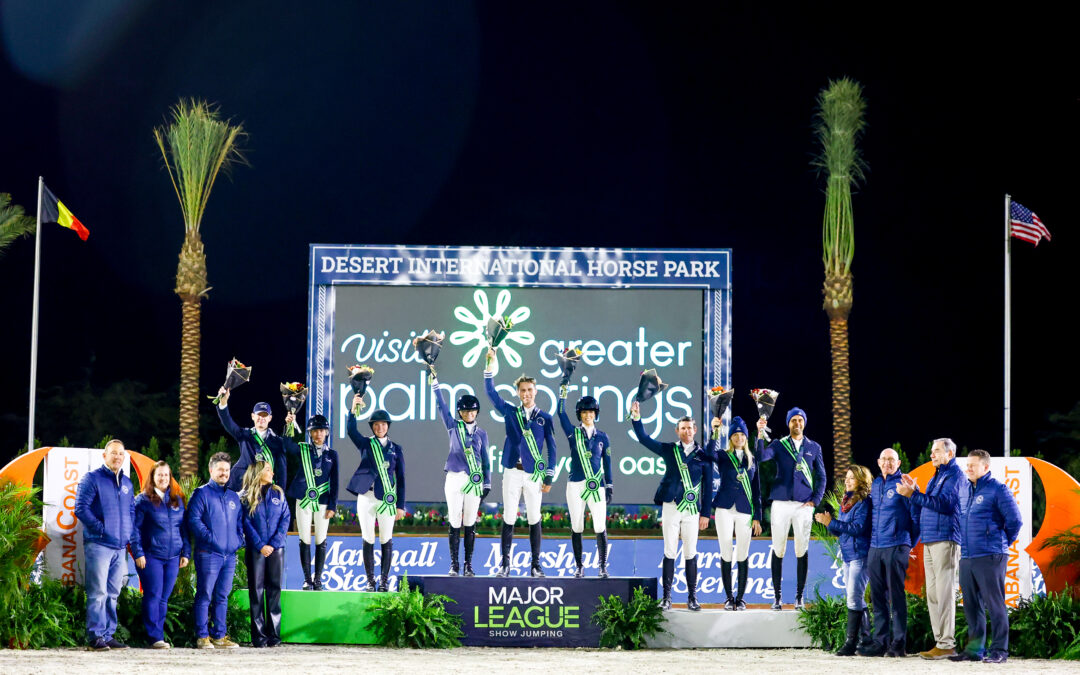 Helios Clinches the Win in $571,000CAD Major League Show Jumping Team Competition