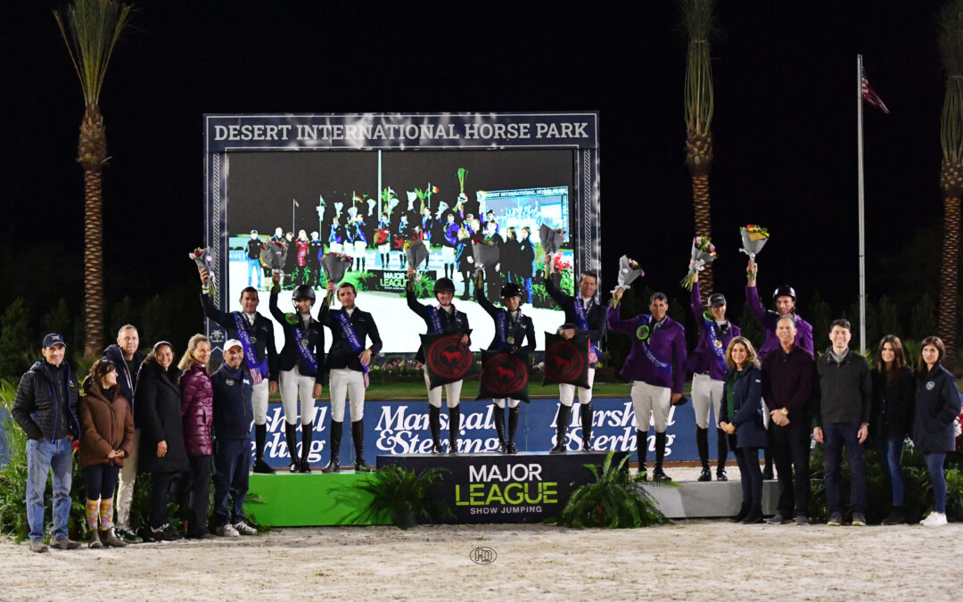 Roadrunners Clinch Win on Home Soil in $268,000 CAD Major League Show Jumping Team Competition, Presented by Brown Advisory
