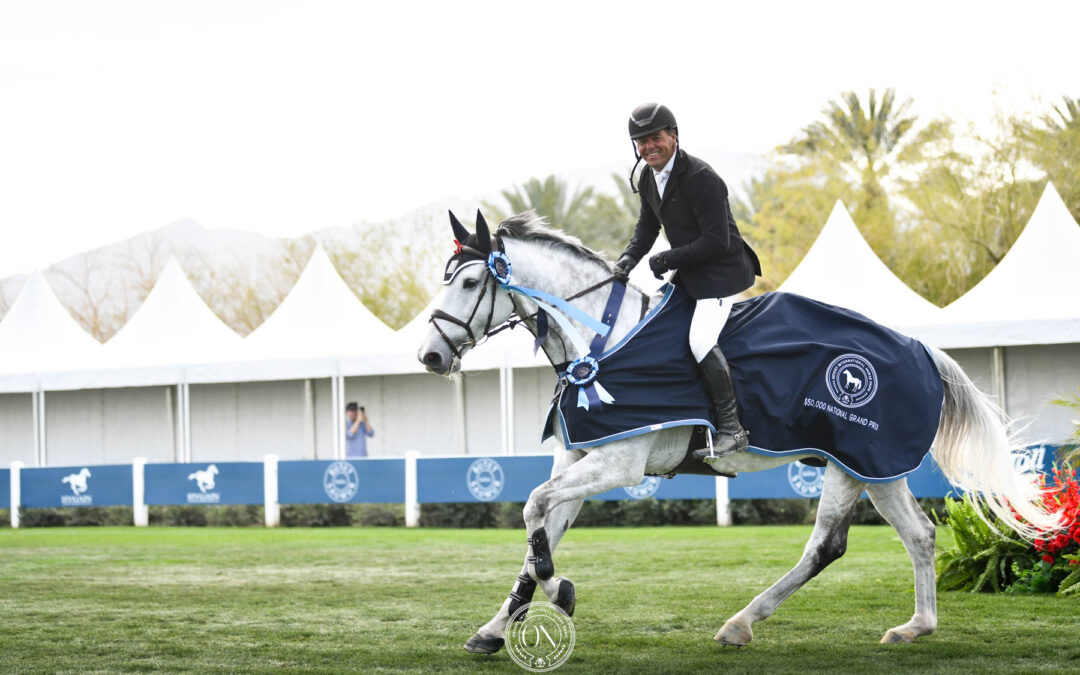 Desert International Horse Park Welcomes 100X Equine as Silver Sponsor