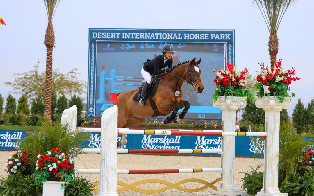 Amanda Gomez Gets her Win in $30,000 Marshall & Sterling 1.40m Open Classic