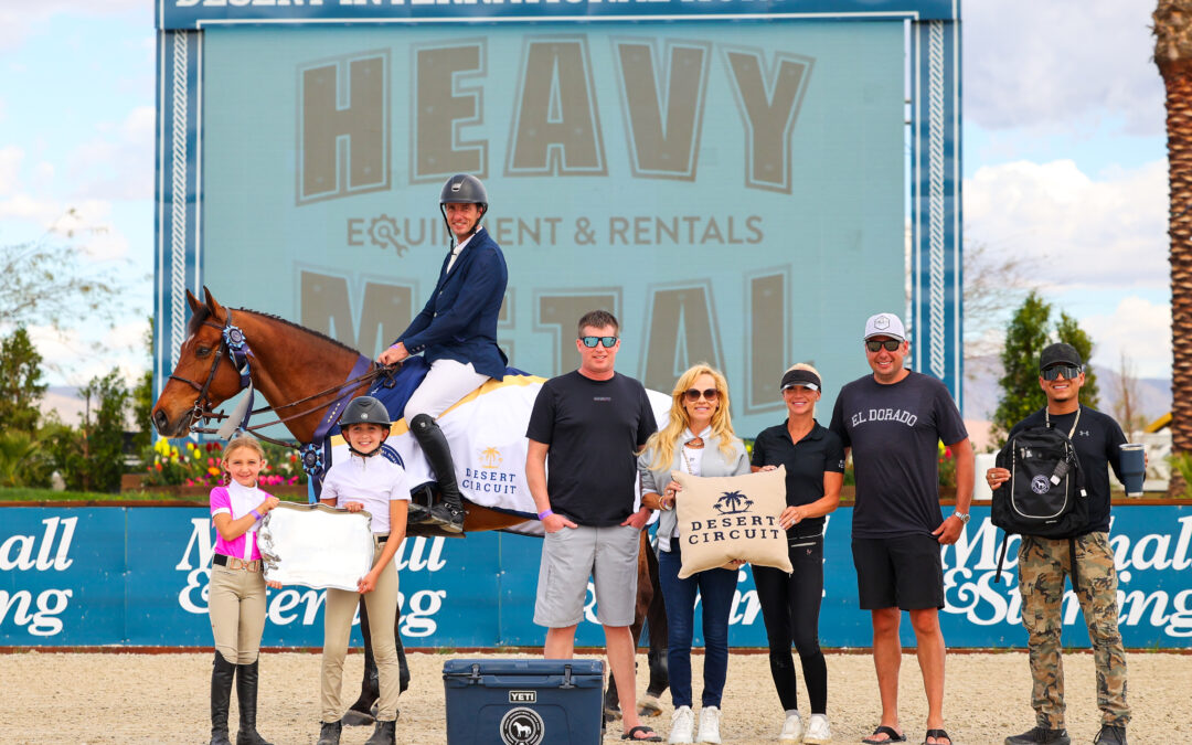 Gregory Wathelet Continues Winning Ways with Kristalic in $32,000 CSI4* 1.45m Classic
