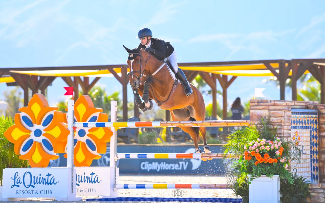 Matt Archer Shoots to the Top in $30,000 FarmVet 1.45m Open Classic
