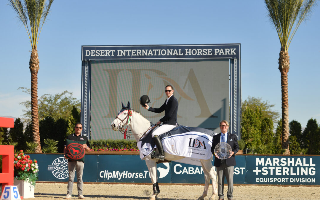 Eduardo Menezes Masters the $32,000 CSI2* IDA Development Speed