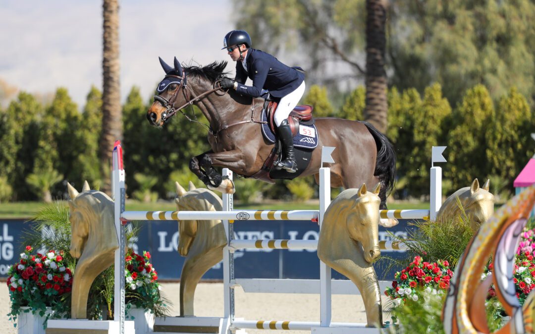Conor Swail and Crosby Clinch the Win in $45,000 CSI2* PRO Series Equine Grand Prix