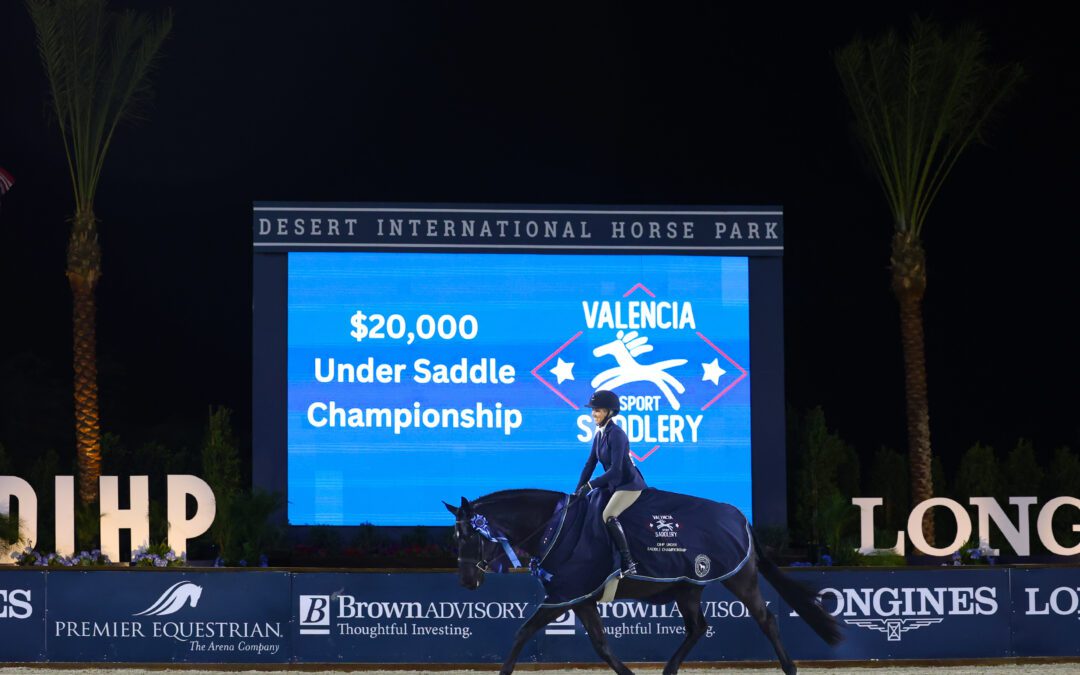 Julia Rossow and Sophia Hankey Ride to Major Under Saddle Wins