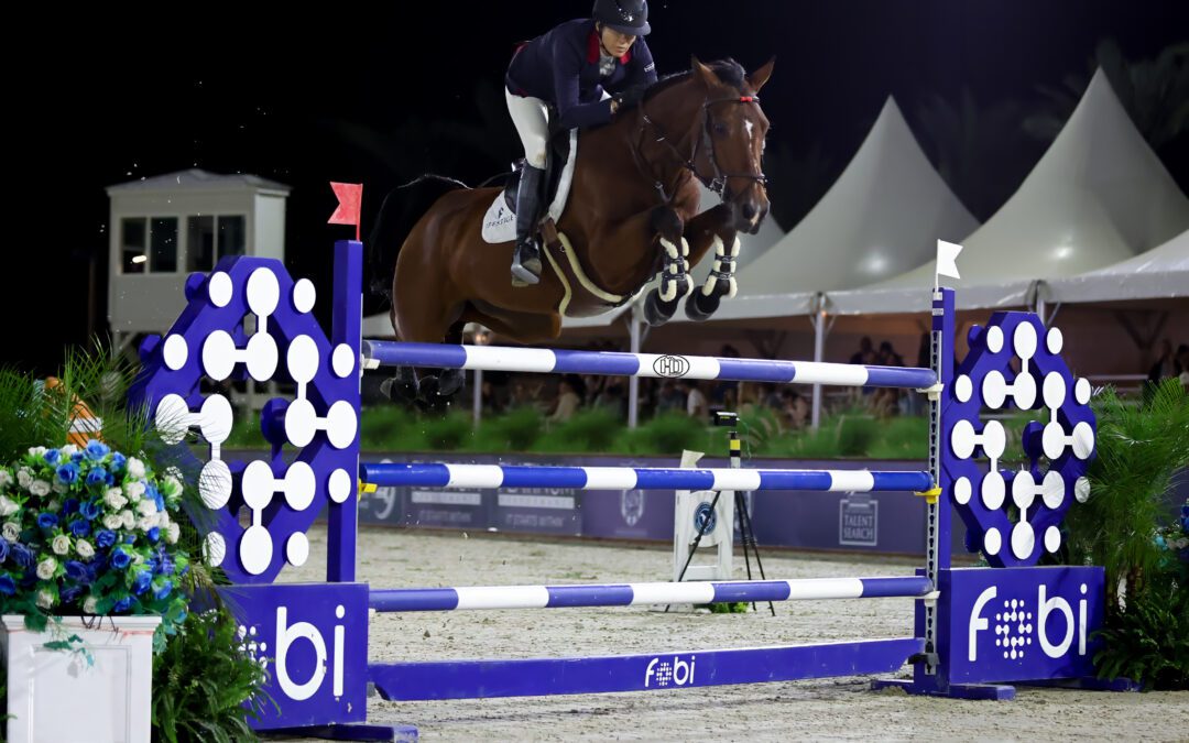 Keri Potter and Kalimera van de Nethe Z Keep the Wins Coming in $100,000 Fobi Grand Prix